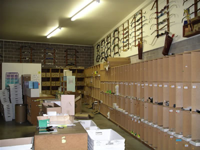 Section of stock picking area